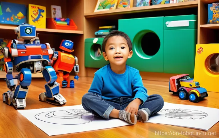 또봇과 연계된 학습자료 - **Prompt 2: Exploring Technology with Tobot Transformations**
A dynamic and engaging image showc... 또봇과 연계된 학습자료 - **Prompt 2: Exploring Technology with Tobot Transformations**
A dynamic and engaging image showc...